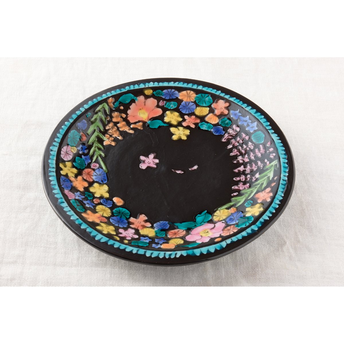 永井麻美子 百花手風輪花 小皿 fit=scale-down,w=1200