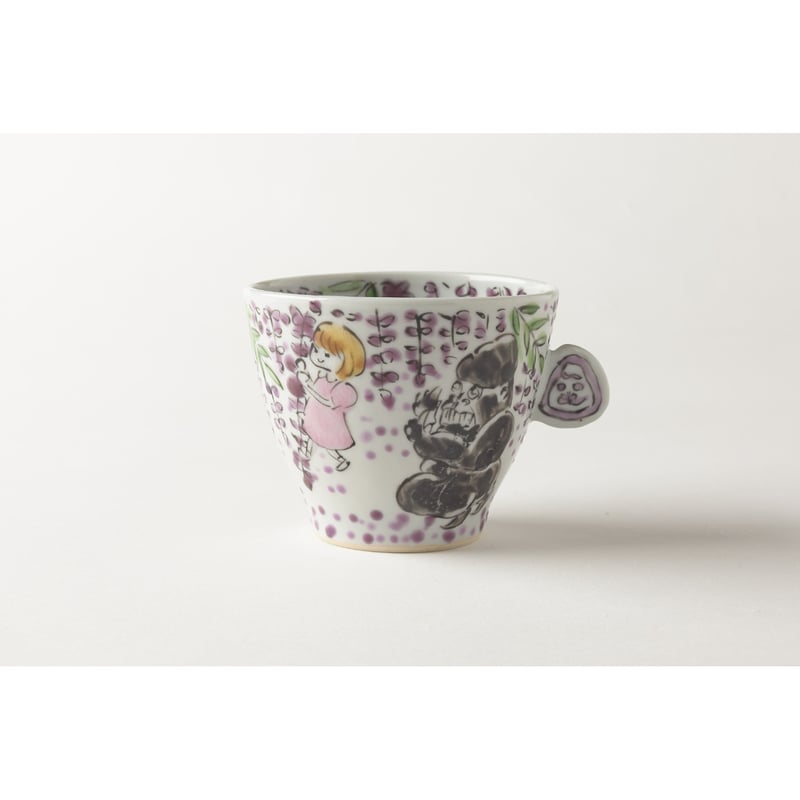 永井麻美子 九谷焼 藤花 カップ | HemingArts