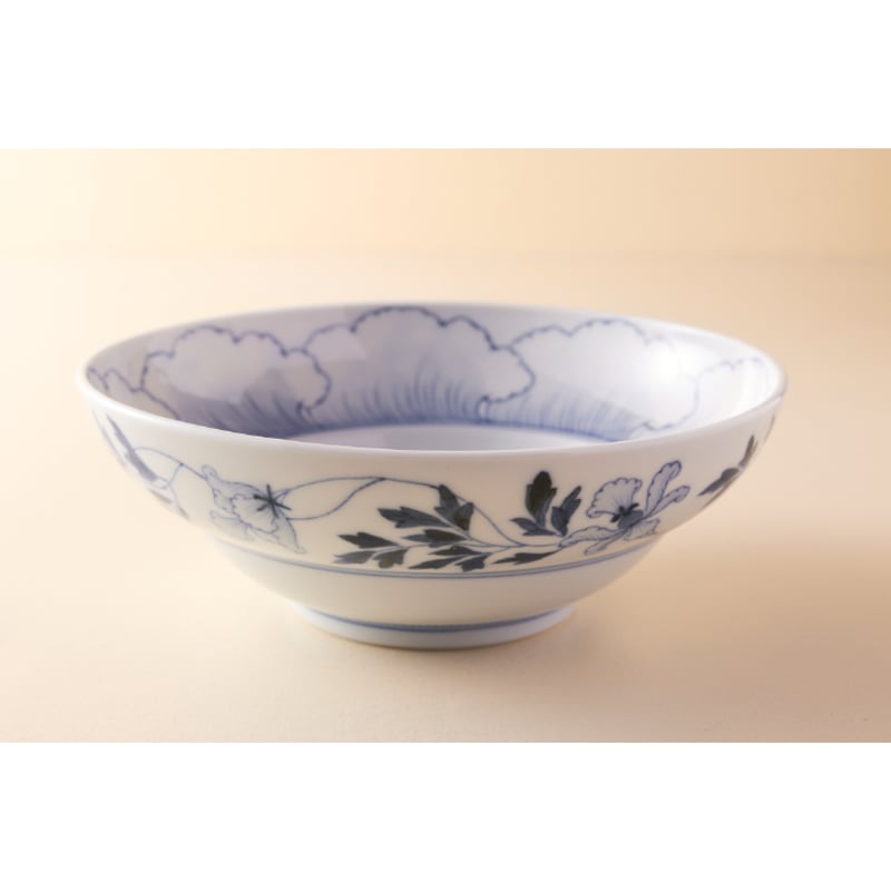 川上真子 九谷焼 獅子牡丹 小鉢 | HemingArts