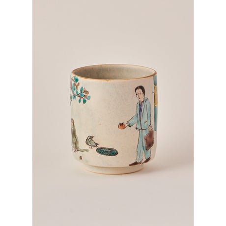 北井真衣　湯のみ　f