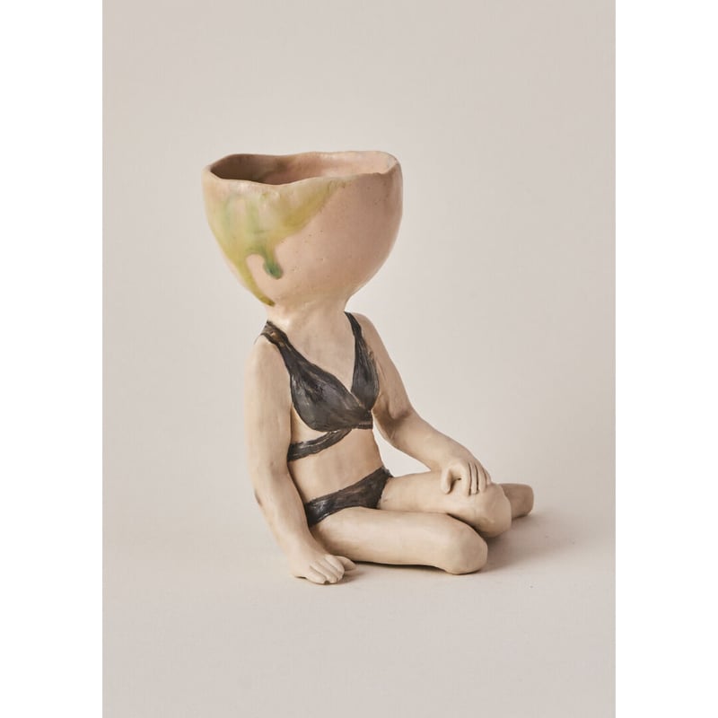 北井真衣 酒器 北井真衣 黒ビキニ 酒器 | HemingArts