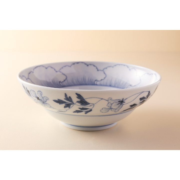 九谷焼　獅子頭 川上真子 九谷焼 獅子牡丹 小鉢 | HemingArts