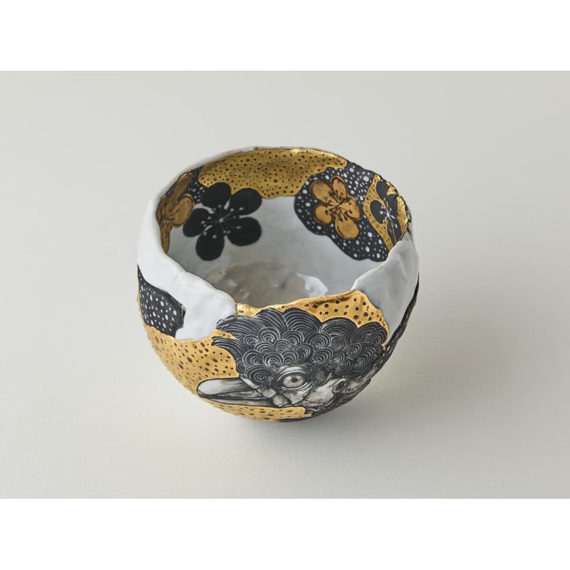 井上雅子 抹茶碗 鳥 | HemingArts