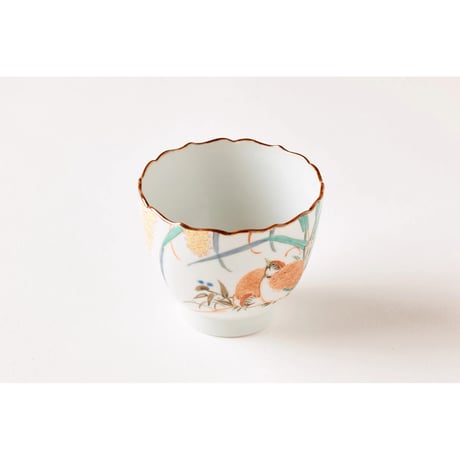 稲葉信一　鶉　猪口 A