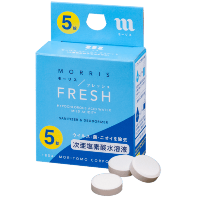 モーリスフレッシュタブレット 5錠入り（次亜塩素酸水溶液生成剤