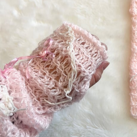 arm warmer/pink