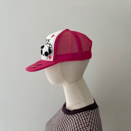 PANDA CAP/pink