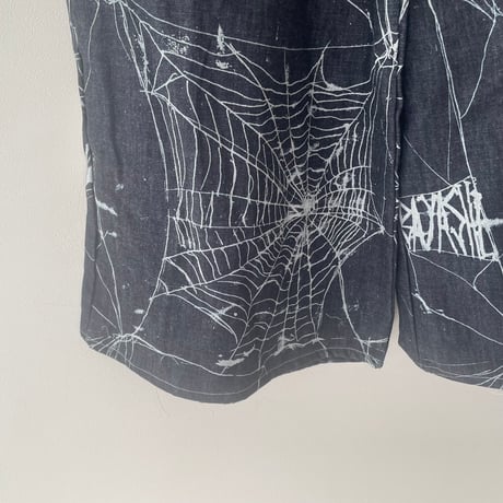 Spider logo wide Demin trousers