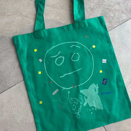 Mr.Oda drawn by nephew  Tote bag