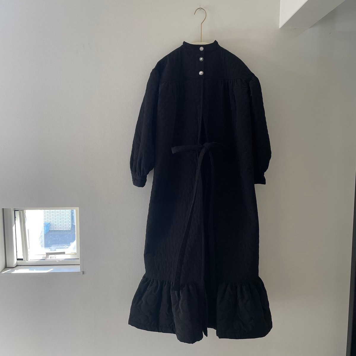 quilting coat/black | tojikomi