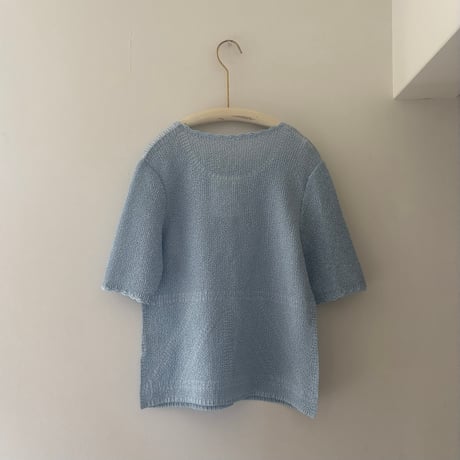 printed knit tops