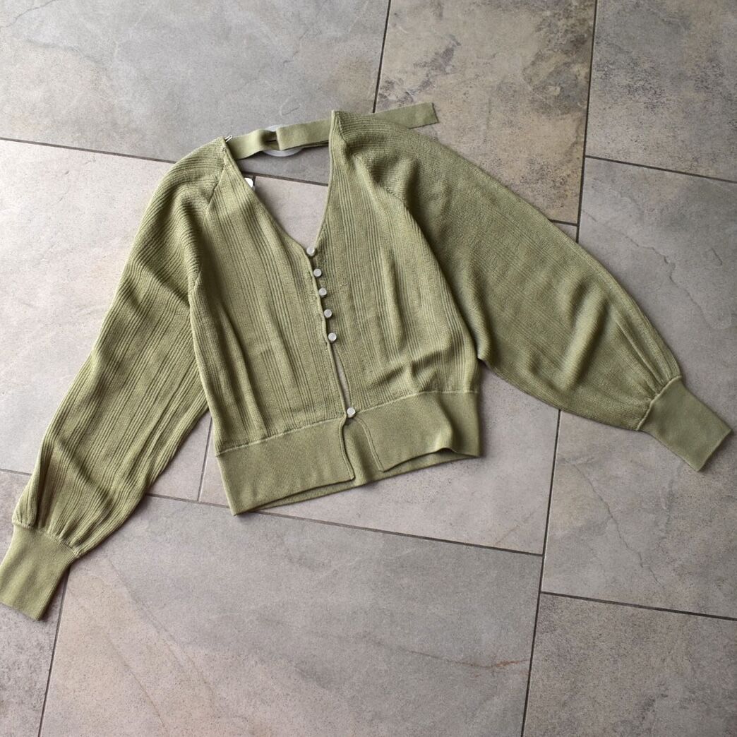 トップス RITSUKO KARITA sherbet sleeve cardigan fit=scale-down,w=1200