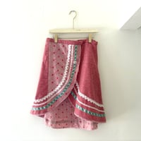 free hand stitch skirt