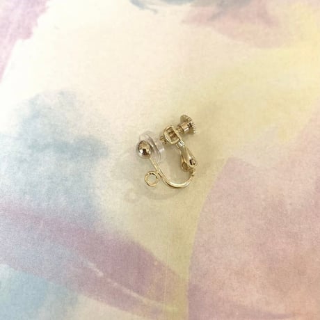 ピアス　砂浜(AC0243) イヤリングに変更も可能です＾＾