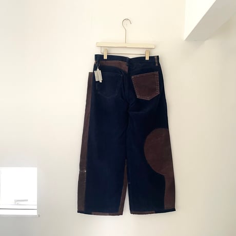 recombined corduroy long pants