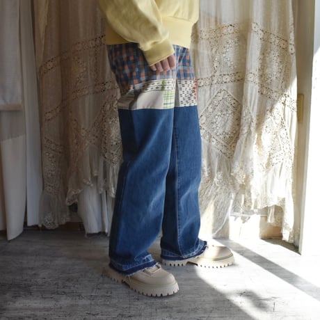 denim remake pants KR0020