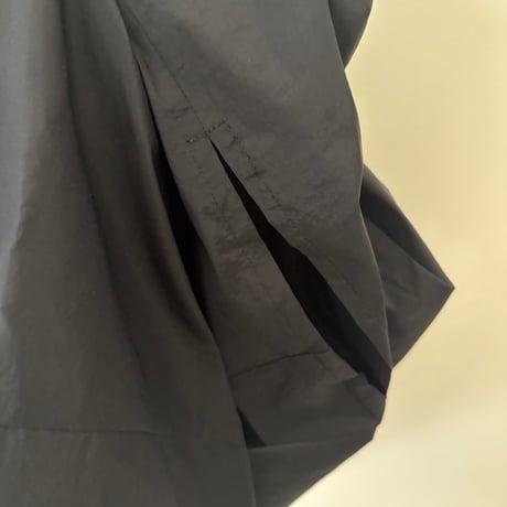 WILD THINGS poncho with scarf  black