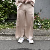 ritsuko karita  carvung long pants(orange)
