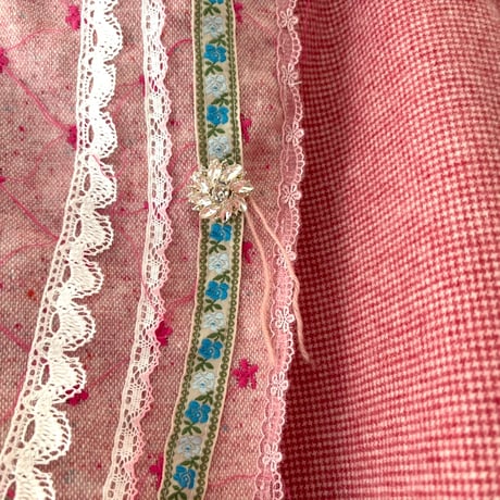 free hand stitch skirt