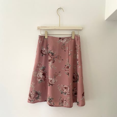 printed knit/skirt