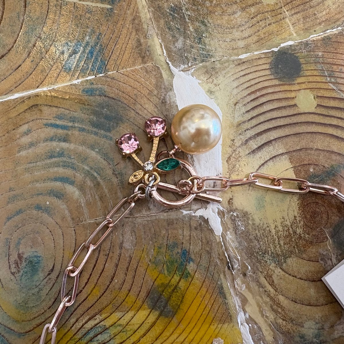 necklace/pink | tojikomi