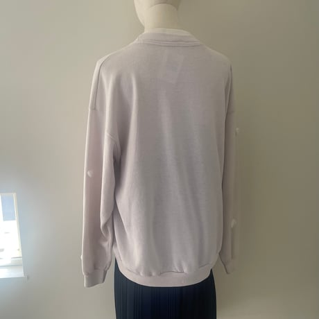 printed knit sweat bird