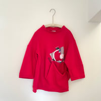 recommend bined sweat shirt with pocket red(Santa)