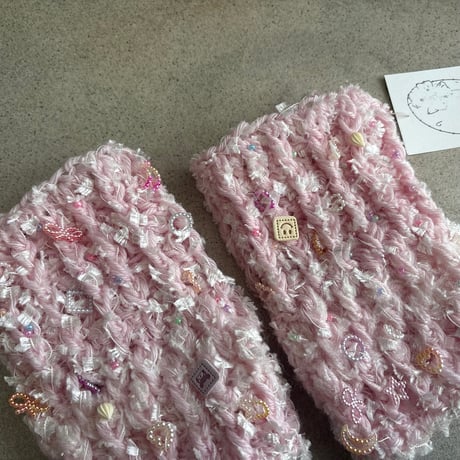 wool globe/pink