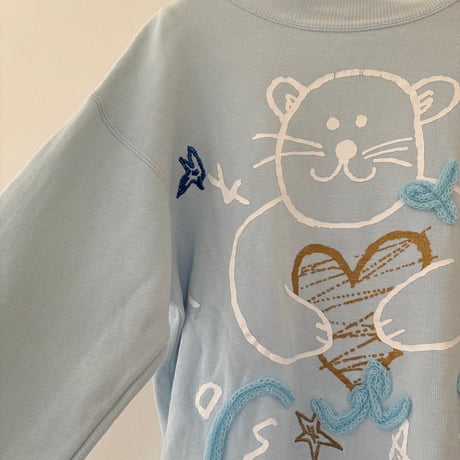 printed knit/スウェット