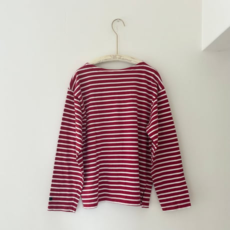 printed knit/border カットソー