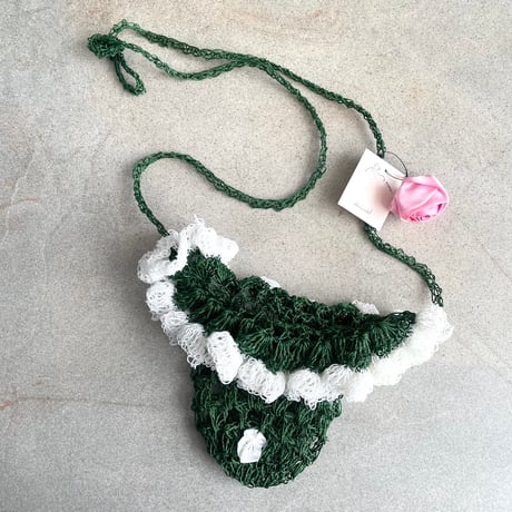 pochette frill (GREEN)