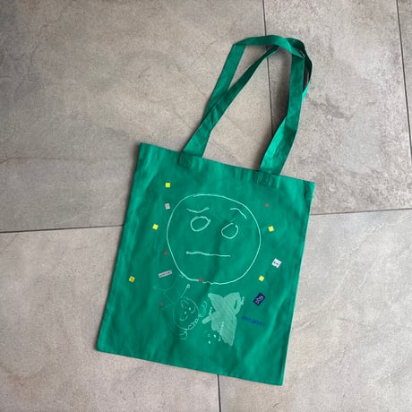Mr.Oda drawn by nephew  Tote bag