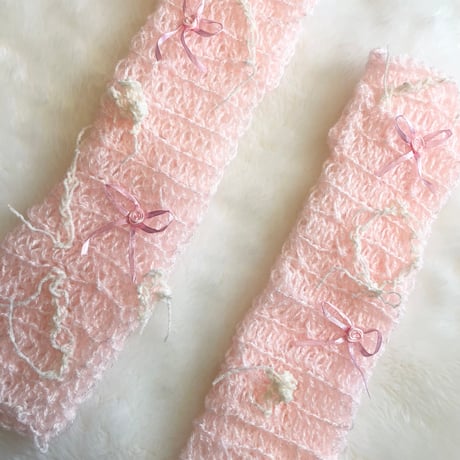 arm warmer/pink