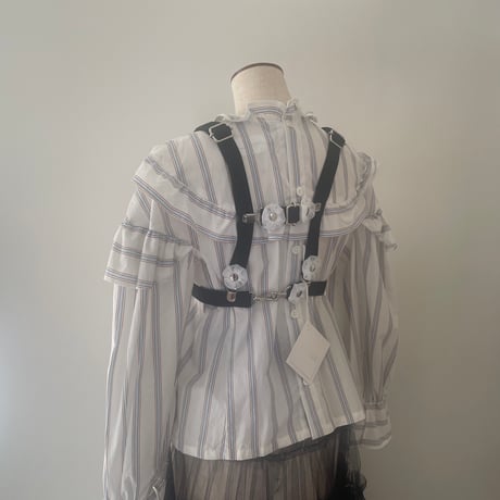 riddle harness  BLACK