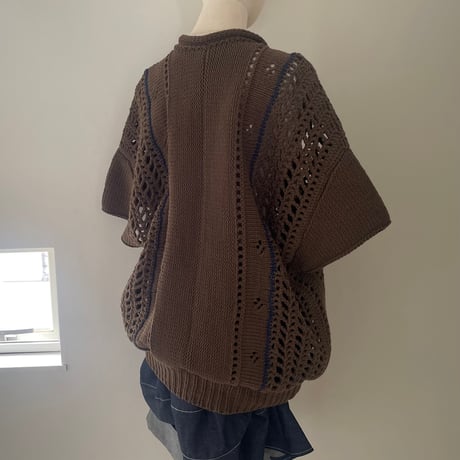 lace bulky hand knit