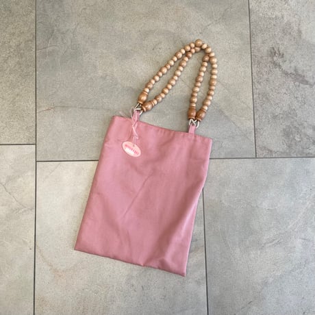 embroidery tote bag/PINK