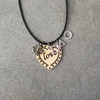 leather necklace