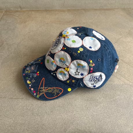 cap denim cap