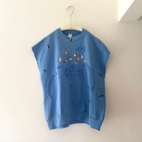 printed knit/sweat