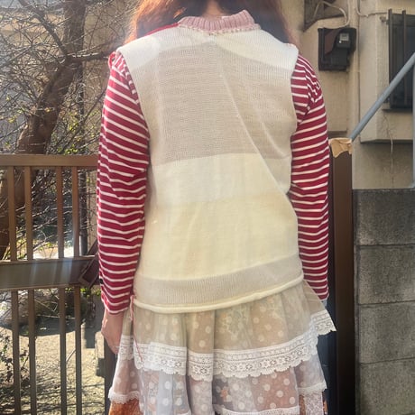puppet knit vest