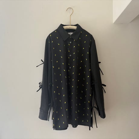 【新品】hitomi URAKIMOU tiered tops レディース】SPLASHED PATTERN BRALETTE TOP | FUMIKA_UCHIDA