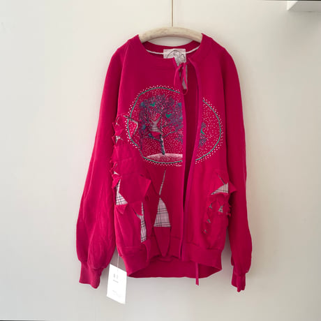 sweat shirt cardigan