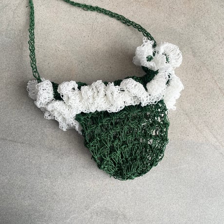 pochette frill (GREEN)