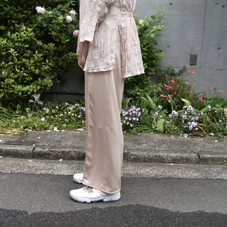 ritsuko karita  carvung long pants(orange)