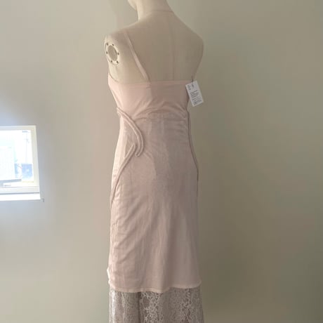 printed knit /lingerie camisole purple  pink