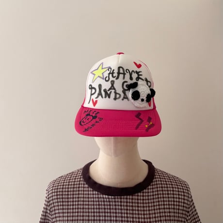 PANDA CAP/pink