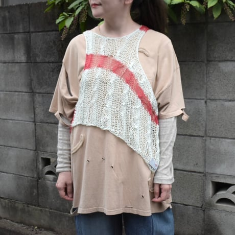 printed knit /T-shirt