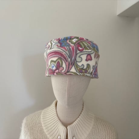 MIZUGASHI RIBBON toque hat  ピンク
