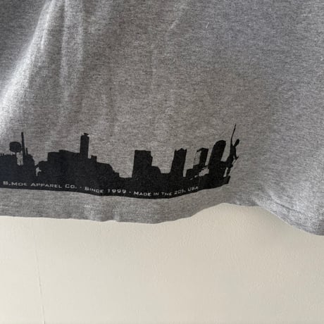 printed knit /long T-shirt