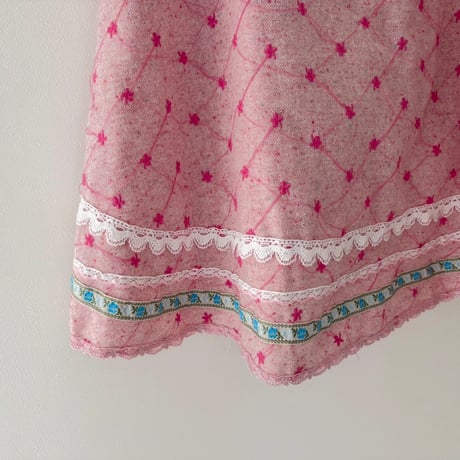 free hand stitch skirt